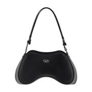 Leren Play Tas Diesel , Black , Dames