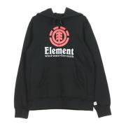 Zwarte Heren Hoodie Element , Black , Heren