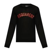 Wollen trui Dsquared2 , Black , Heren