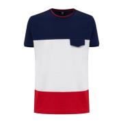 Contrastzak Katoenen T-shirt Fendi , Multicolor , Heren