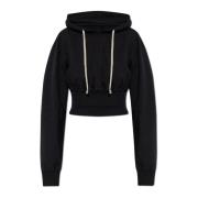 Korte hoodie Rick Owens , Black , Dames