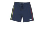 Blauwe Katoenen Shorts met Koord Casablanca , Blue , Heren