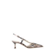 Sabbia Edda5 Leren Pump Sergio Levantesi , Multicolor , Dames