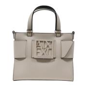 Stijlvolle Dames Middelgrote Tassen Collectie Armani Exchange , Beige ...