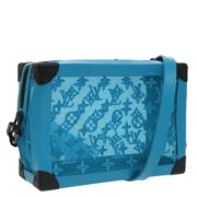 Pre-owned Canvas louis-vuitton-bags Louis Vuitton Vintage , Blue , Dam...