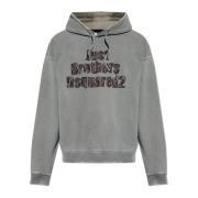 Gestreepte trui Dsquared2 , Gray , Heren