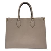 Pre-owned Canvas louis-vuitton-bags Louis Vuitton Vintage , Gray , Dam...