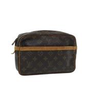 Pre-owned Canvas louis-vuitton-bags Louis Vuitton Vintage , Brown , Da...