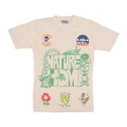 Natuur Thuis Tee Zand Heren T-shirt Market , Beige , Heren