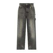 Jeans met logo Marc Jacobs , Gray , Dames