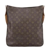 Pre-owned Canvas louis-vuitton-bags Louis Vuitton Vintage , Brown , Da...