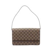 Pre-owned Canvas louis-vuitton-bags Louis Vuitton Vintage , Brown , Da...