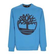 Core Logo Crewneck Sweatshirt Zee van Belize Timberland , Blue , Heren