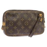 Pre-owned Canvas louis-vuitton-bags Louis Vuitton Vintage , Brown , Da...