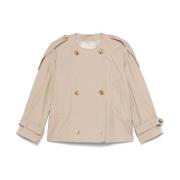 Beige Jassen The Cube Stijlvol Max Mara , Beige , Dames