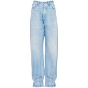 Blauwe Denim Jeans Maison Margiela , Blue , Heren