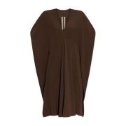 Jurk SL Tommykite V Rick Owens , Brown , Dames