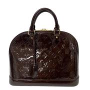 Pre-owned Leather louis-vuitton-bags Louis Vuitton Vintage , Red , Dam...