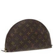 Pre-owned Canvas pouches Louis Vuitton Vintage , Brown , Dames