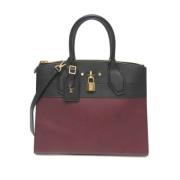 Pre-owned Leather louis-vuitton-bags Louis Vuitton Vintage , Black , D...