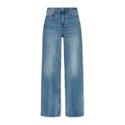 Wijd uitlopende jeans Ami Paris , Blue , Dames