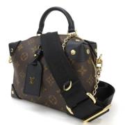 Pre-owned Leather louis-vuitton-bags Louis Vuitton Vintage , Black , D...