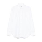 Wit Stijlvol Herenshirt Barba , White , Heren