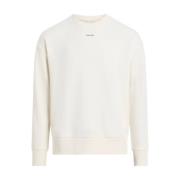 Nano Logo Sweatshirt Calvin Klein , Beige , Heren