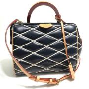 Pre-owned Leather louis-vuitton-bags Louis Vuitton Vintage , Black , D...