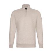 Half Zip Sweat Pullover Cavallaro , Beige , Heren