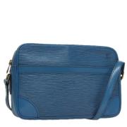 Pre-owned Leather louis-vuitton-bags Louis Vuitton Vintage , Blue , Da...