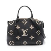 Pre-owned Leather louis-vuitton-bags Louis Vuitton Vintage , Black , D...