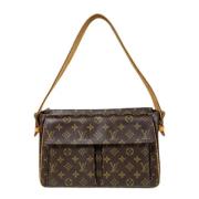 Pre-owned Canvas louis-vuitton-bags Louis Vuitton Vintage , Brown , Da...