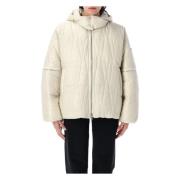 Witte Donsjas Haissa Aw24 Moncler , White , Dames