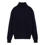 Turtleneck trui Ami Paris , Blue , Heren