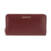 Stijlvolle Portemonnee voor Mannen en Vrouwen Gucci , Red , Dames