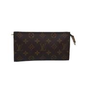 Pre-owned Canvas pouches Louis Vuitton Vintage , Brown , Dames