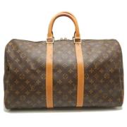 Pre-owned Canvas travel-bags Louis Vuitton Vintage , Brown , Dames