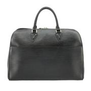 Pre-owned Leather louis-vuitton-bags Louis Vuitton Vintage , Black , D...