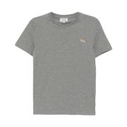 Dames T-shirt Kleding Maison Kitsuné , Gray , Dames