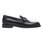 Stijlvolle Slip-On Loafer Schoenen Burberry , Black , Dames