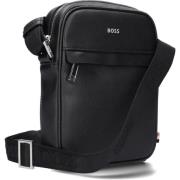 Trendy Zair_Ns ZIP Schoudertas Boss , Black , Heren