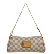 Pre-owned Canvas louis-vuitton-bags Louis Vuitton Vintage , White , Da...