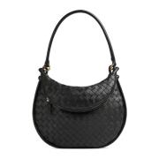 Intrecciato Gemelli Schoudertas Bottega Veneta , Black , Dames