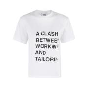 Axel T-shirt Erika Cavallini , White , Dames