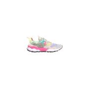 Yamano 3 Dames Sneakers Grijs Lila Flower Mountain , Multicolor , Dame...