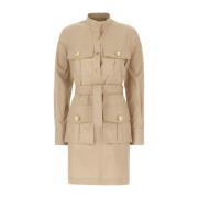 Elegante Jurken voor elke gelegenheid Givenchy , Beige , Dames