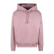 Terry Hoodie Oversized Trekkoord Capuchon Y-3 , Pink , Heren