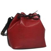 Pre-owned Leather louis-vuitton-bags Louis Vuitton Vintage , Red , Dam...