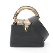 Pre-owned Leather louis-vuitton-bags Louis Vuitton Vintage , Black , D...